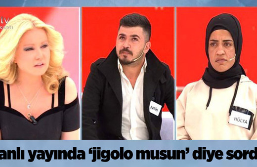 Müge Anlı canlı yayında çıldırdı! Geceliği 60 bin lira olan jigolo musun sen?