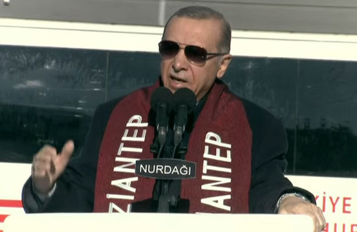 Gaziantep'te 7736 kalıcı konutların temeli atıldı Cumhurbaşkanı Erdoğan'dan adaylığına itiraz eden muhalefete tepki