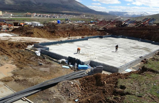 Malatya’da depremzedeler için 952 TOKİ konutun temeli atıldı