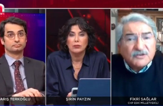 Fikri Sağlar 'anketlerde AK Parti birinci' dedi Şirin Payzın'ın tepkisi sosyal medyada gündem oldu