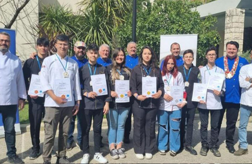 Muğla'nın genç şefleri Hırvatistan'da 8 madalya kazandı