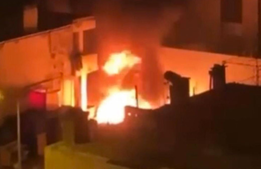 Sahur vakti korku dolu anlar yaşadılar