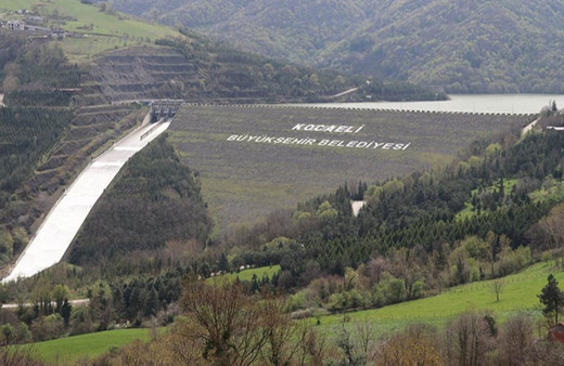 Kocaeli'deki Yuvacık Barajı'nın su seviyesi yüzde 95'e ulaştı