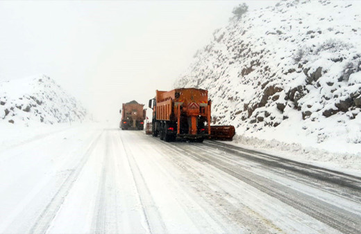 Antalya-Konya karayolunda kar 20 santimetreye ulaştı