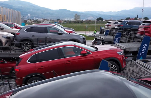 Togg'larla ilgili yeni paylaşım! Sevkiyatlar başladı