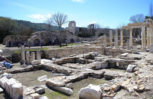 "Gladyatörler kenti"nin ana caddesinde kazı çalışmaları başlatıldı