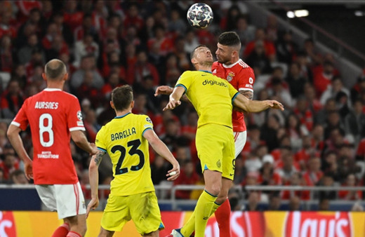 İnter yarı finale göz kırptı Benfica evinde teslim oldu