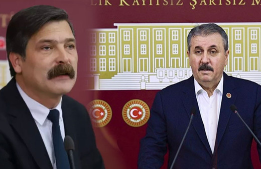 BBP lideri Mustafa Destici'nin 'gerçek soyadın Jusoviç' dediği TİP lideri Erkan Baş'tan yanıt