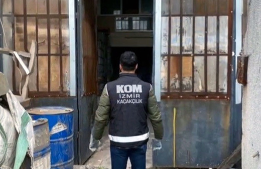 İzmir'de kaçakçılar litresi 18 liraya mazot pompası kurmuşlar