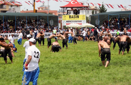 Manavgat, 10. Yağlı Pehlivan Güreşleri'ne hazırlanıyor