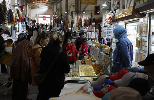 Tarihi Maraş Çarşısı'nda hareketlilik başladı