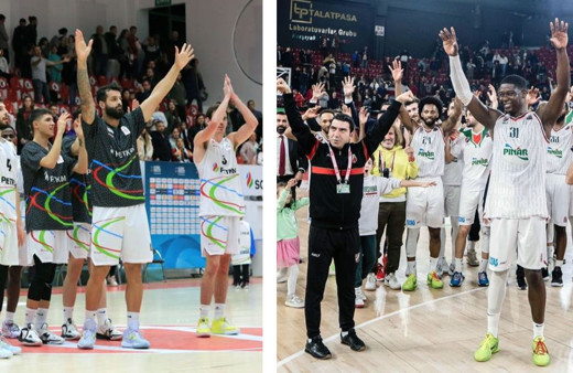 Potada İzmir derbisi. Pınar Karşıyaka, Aliağa Petkimspor karşısına çıkıyor