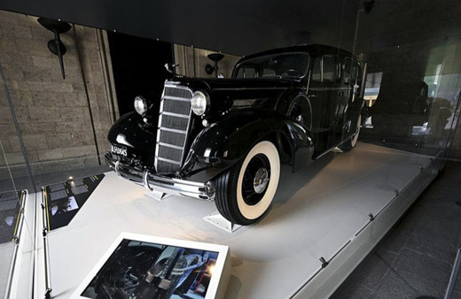 Atatürk'ün restore edilen otomobili Anıtkabir'de sergileniyor