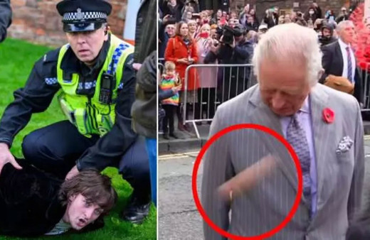 Kral Charles'a yumurta fırlatan gencin cezası belli oldu!