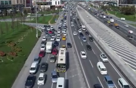 İstanbul’da trafik yoğunluğu yüzde 71'e çıktı