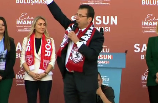 İBB Başkanı İmamoğlu'ndan Samsunspor'a tebrik