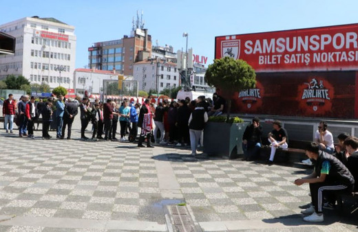 Samsunspor - Keçiörengücü maçının biletleri 3 saatte tükendi