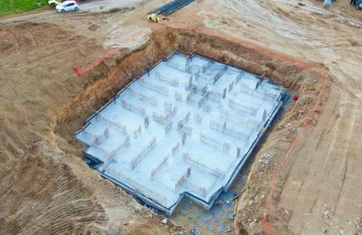 Cumhurbaşkanı tarafından Elazığ’da temelleri atılan TOKİ konutlarında çalışmalar sürüyor