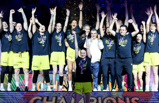 Fenerbahçe Kadın Basketbol Takımı Euroleague şampiyonu oldu