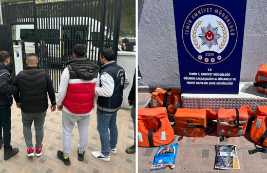 İzmir'de göçmen kaçakçılarına darbe: 5 kaçakçı tutuklandı