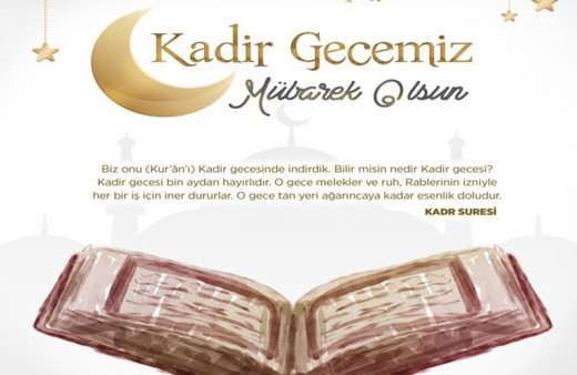 Kadir gecesi mesajları dualı ve ayetli yeni 2023 sözlü Kadir gecesi mesajları