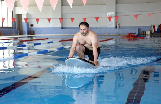 Yerli ve milli elektrikli sörf Mersin'de üretildi