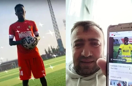 Malatyalı depremzede şoke oldu! Yardım parası Nijeryalı futbolcuya yatırıldı