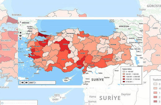 Nüfus İstatistikleri Portalı açıldı. İlinizin verileri parmaklarınızın ucunda