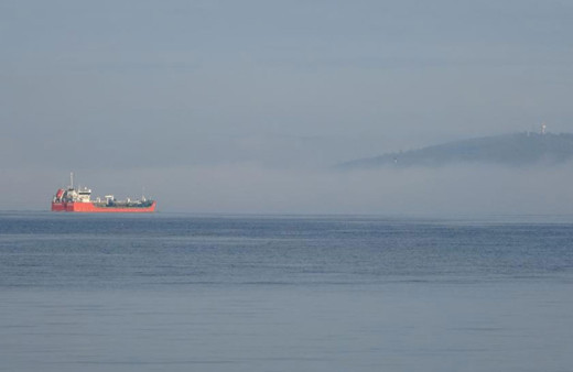 Çanakkale Boğazı sis nedeniyle kapandı