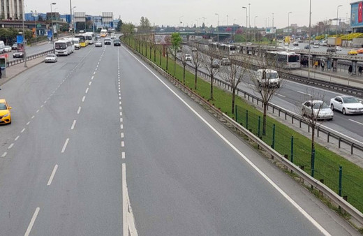 Arife günü İstanbul'da yollar boş kaldı