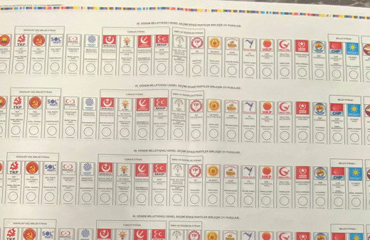 14 Mayıs seçimlerinin oy pusulası basımı başlandı oy pusulasının boyu şaşırttı
