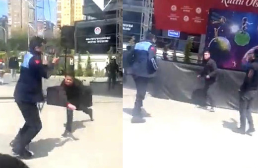 Maltepe'de 23 Nisan kutlamasında bıçaklı saldırı