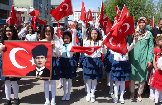 Iğdır'da 23 Nisan coşkuyla kutlandı