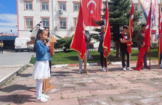 23 Nisan Ulusal Egemenlik ve Çocuk Bayramı Tomarza'da Kutlandı