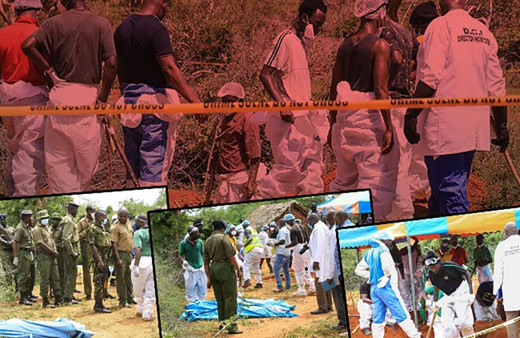 'Açlık Tarikatı' katliam yaptı! Ormanlık alandan 47 kişinin cesedi çıkarıldı çocuklar da var