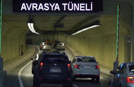 Avrasya Tüneli'nden geçiş rekoru kırıldı