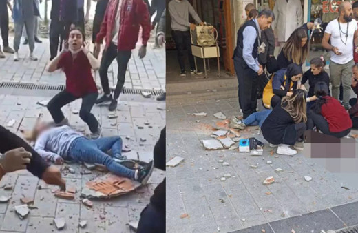 İstanbul'da feci ölüm! Başına beton parçası düştü, kanlar içinde yere yığıldı! Kız kardeşi olayı görünce...