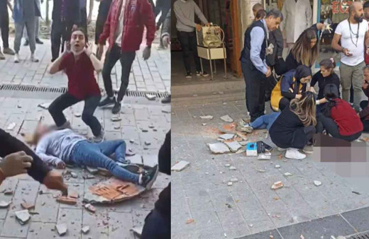 Yolda yürürken canından oldu! Başına tuğla düşen kadın hayatını kaybetti