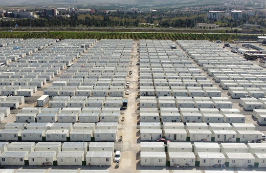Deprem bölgesinde kurulan konteyner sayısı kaç oldu?