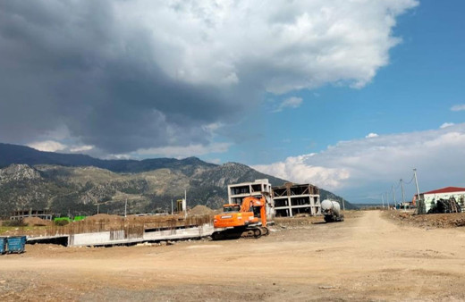 Muğla Köyceğiz’de TOKİ konutlarının inşaatı başladı