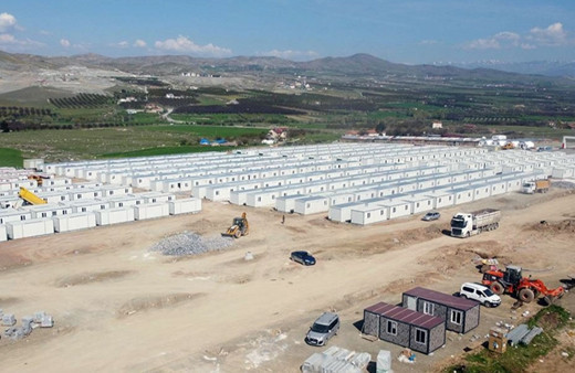 Kültür ve Turizm Bakanlığı Malatya'da 1200 konteynerlik yaşam alanı kuruyor