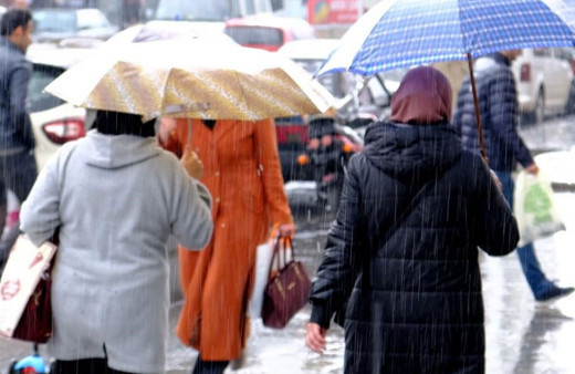 Erzincan ve çevre iller için sağanak yağış uyarısı