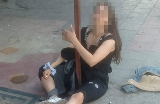 Genç kızı uyuşturucu bu hale getirdi