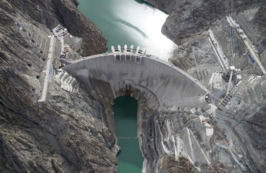 Artvin Yusufeli Barajı ve HES'te su yüksekliği 119 metre oldu