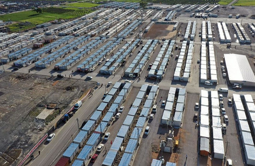 Nurdağı'nda depremzedelere gereken konteynerlerin ne kadarı kuruldu?