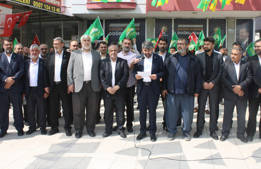 Milletvekili adayının seçim lokaline ses bombası atıldı!