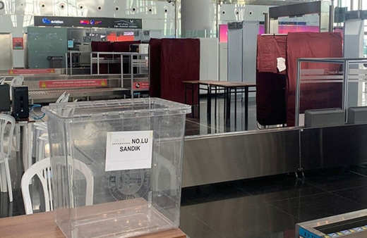 İstanbul Havalimanı'nda seçim sandıkları kuruldu