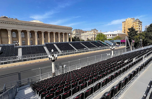 Formula 1'de sezonun 4. yarışı Azerbaycan'da yapılacak