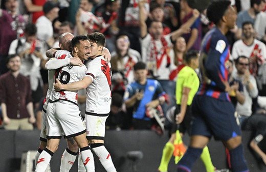 Barcelona'ya Rayo Vallecano çelmesi! 7 maçlık seri sona erdi
