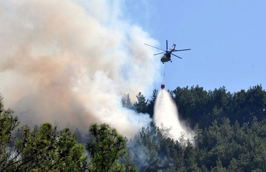 Orman yangınlarıyla mücadelede bu yıl yaklaşık 70 hava aracı kullanılacak